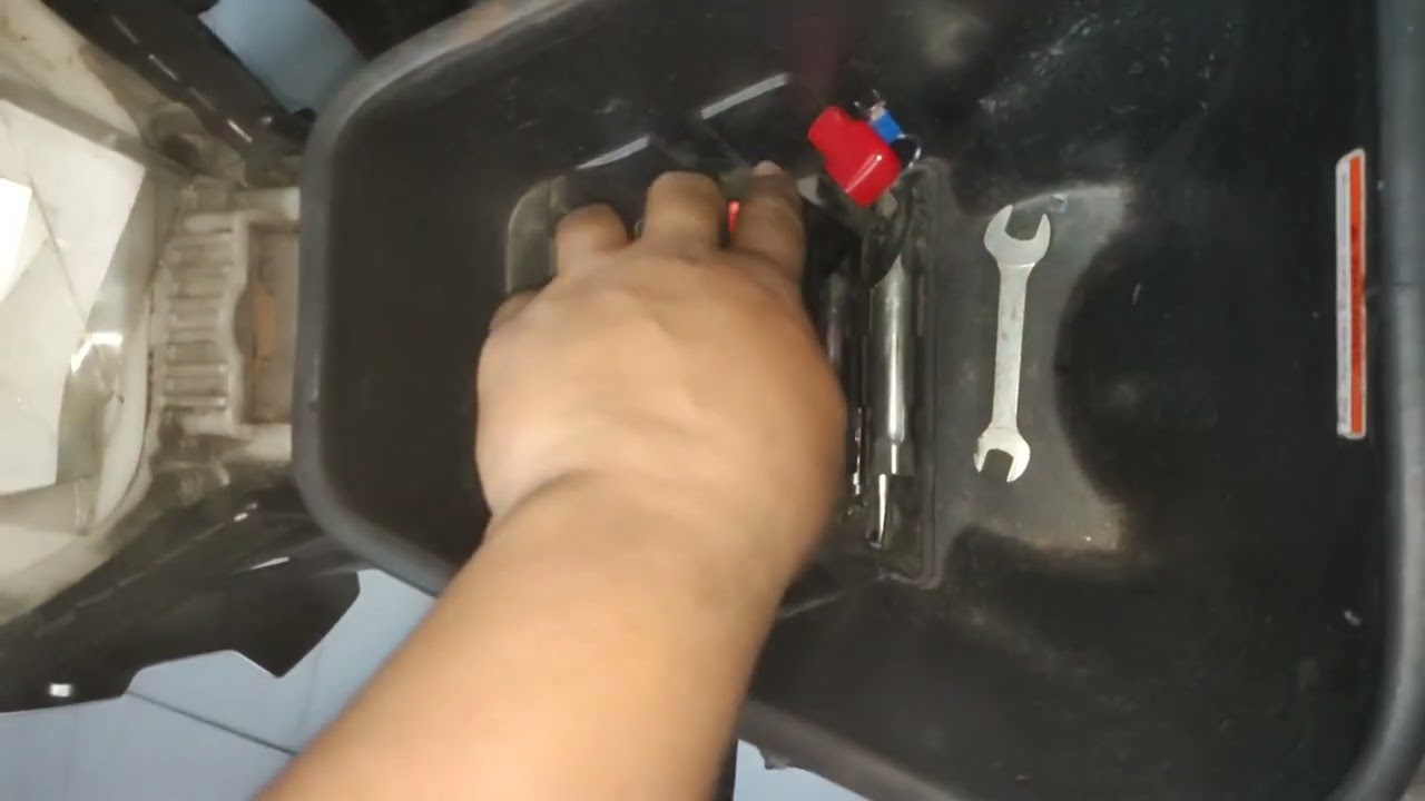 5L battery installation for suzuki smash