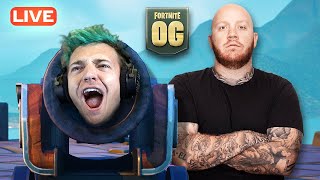 Carrying TimTheTatman in OG Fortnite Like Always - Live