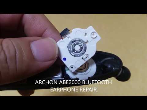 How to Repair ARCHON ABE2000  bluetooth earphone headset repairing and review 블루투스 이어폰수리