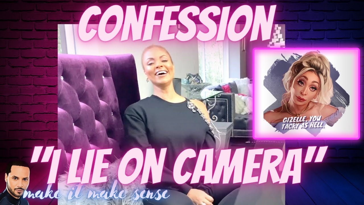 Exposed Gizelle Admits to LYING ON CAMERA Plot to Destroy Candiace