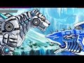Robot Snow Tiger Vs Robot Vs Dragon Vs Gryphon Vs Lion Vs Shark | Eftsei Gaming