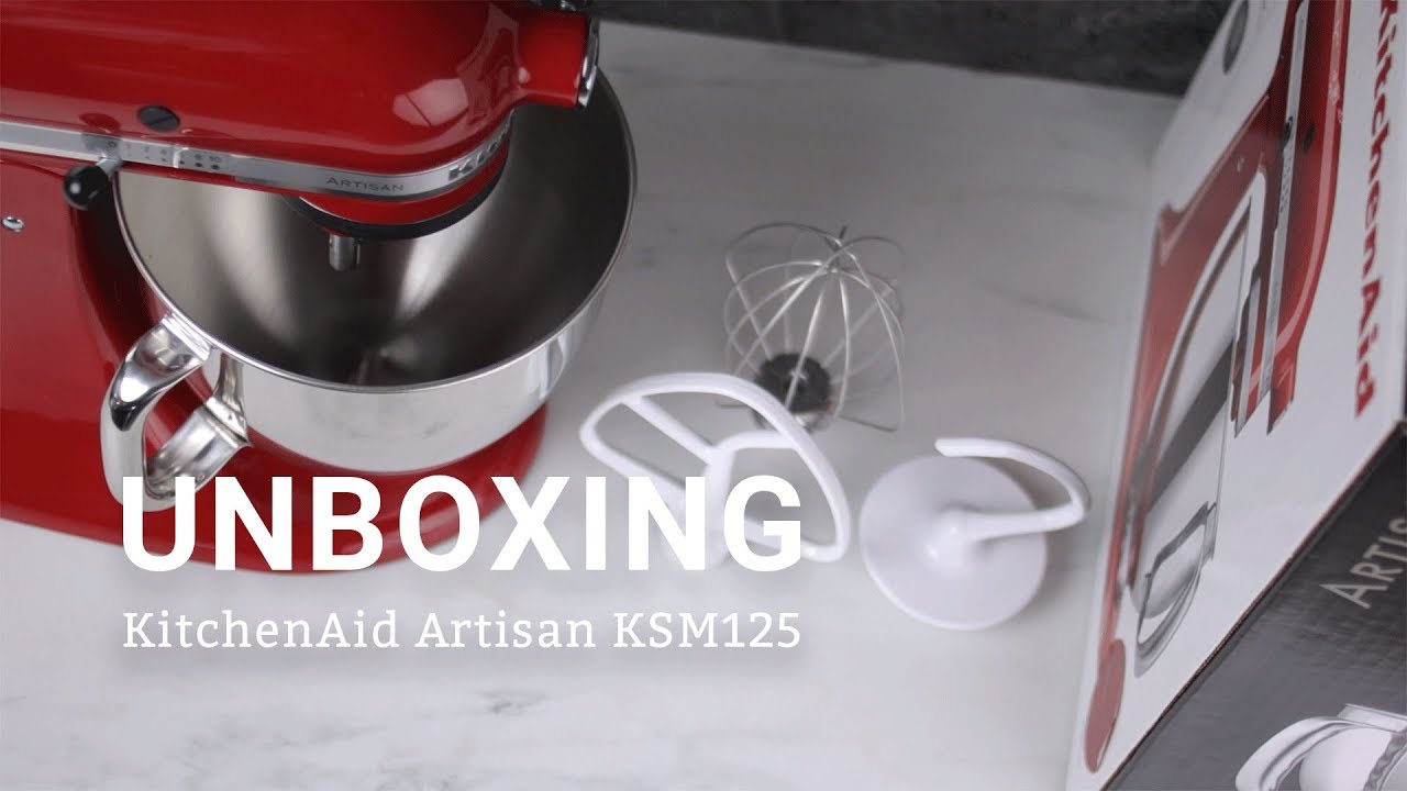 Unboxing KitchenAid Artisan KSM125 YouTube