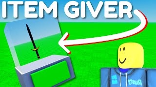 How to MAKE a Custom Item Giver IN Roblox Studio