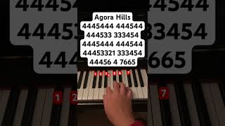 Agora Hills // follow my instagram: jessnotes123 piano pianotutorial pianomusic dojacat