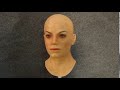 Michael Jackson silicone mask bald head