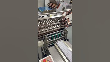 paper Folding machine #guk #mbo #packing #paperfoldingmachine #BuckleFoldingmachine #printing