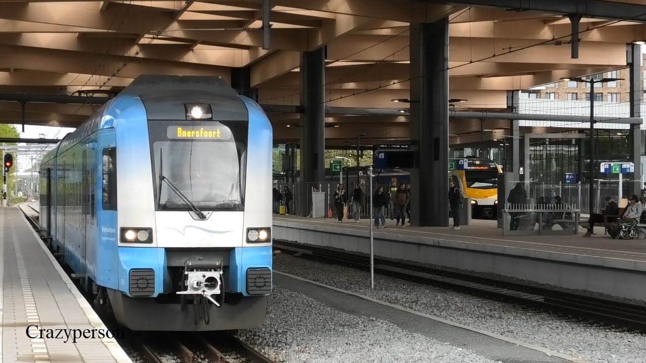 Treinen, Sloop en Nieuw Station Ede-Wageningen - NS en Keolis RRReis