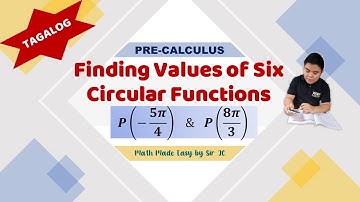 [PRECAL] Finding Values of Six Circular Functions