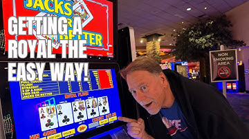 I got A Royal Flush | Black Oak Casino | Video Poker!