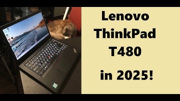 Lenovo ThinkPad T480 Revisited for 2025!  Gaming, Rendering, Encoding Tests!