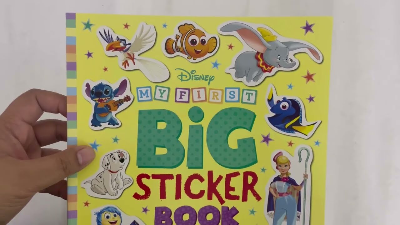 Disney Mickey: My First Big Sticker Book : Stickertivity with 8