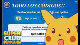 CÓDIGOS DISPONIBLES 😱😱 | SUPER CLUB PENGUIN
