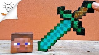 Как Сделать Minecraft Sword Squishy | Thaitrick