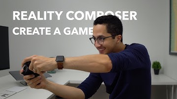 Create Your First Augmented Reality Game Without Code // Reality Composer Tutorial