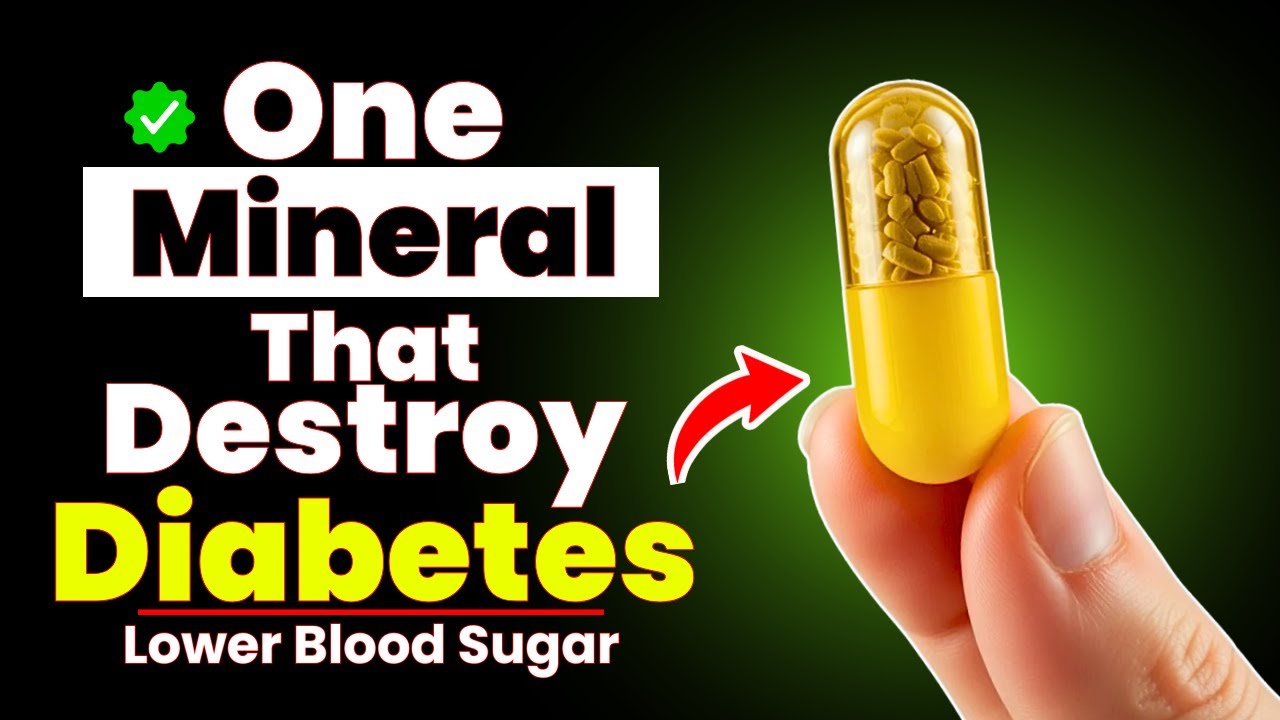 Miracle! The #1 MINERAL That Destroy Diabetes, REDUCE Blood Pressure and Melts Belly FAT
