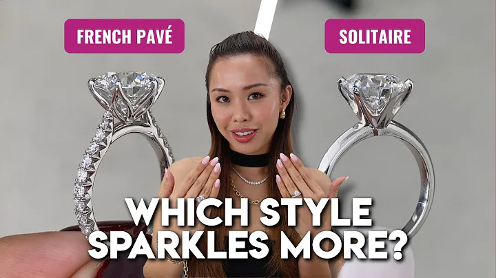 4.50ct Round Diamond French Pave vs 3ct Round Diamond Solitaire