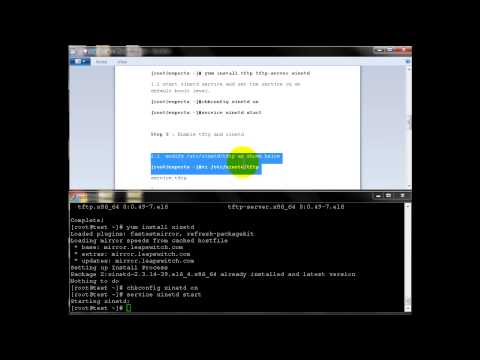 How to Install and Configure TFTP server on Centos  Redhat