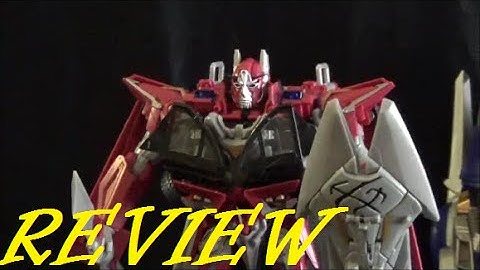 Toy Review: Transformers Dark Of The Moon (DOTM) Sentinel Prime Leader Class / Hasbro 2011