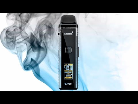 Обзор на под Smoant SANTI. Как сбросить затяжки, поменять цвет и. т. д.