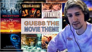 xQc Reacts To: 'Movie Theme Quiz (40 Movie Soundtracks)'