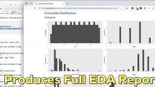 DataExplorer create_report() function in R