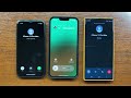 iPhone 11 vs Samsung S23 Ultra WhatsApp Outgoing Calls to iPhone 13 Pro Max   2 Incoming Calls