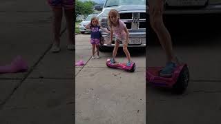 aria fayas spinning on hoverboard in high heels super funny