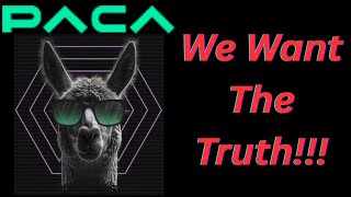 Bullish PACA Finance Update??? Concentrated Liquidity Providing or Ponzi??? Bernard Bonds, DexFi!!
