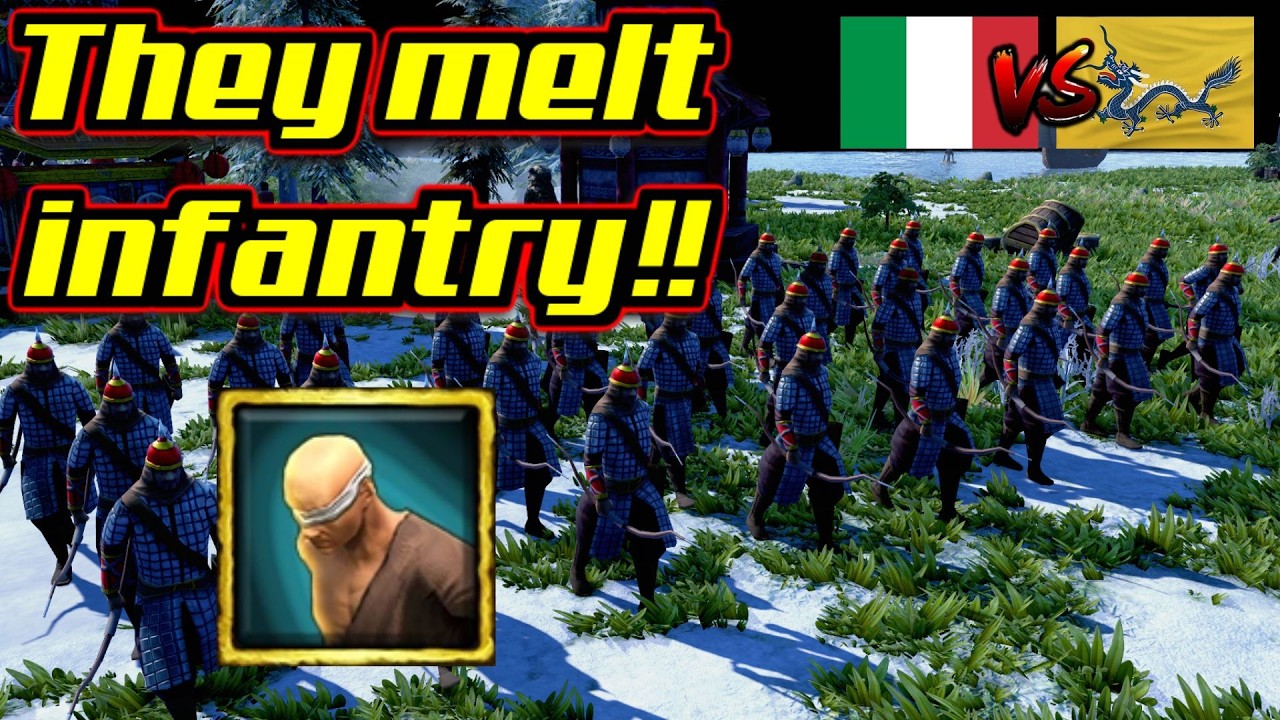 Iron Troops damage output is insane!!!  AOE3