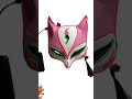 Anime kitsune led masks shorts demonslayer kitsunespirit anime cosplay