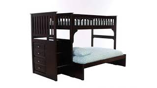 Check out this great deal Discovery World Furniture Twin Over Full Staircase Bunk Bed with Twin T.. Check out this great deal Discovery World Furniture Twin Over Full Staircase Bunk Bed with Twin T..