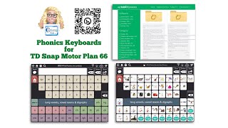 Td Snap Phonics Keyboards For The Motor Plan 66 Pageset In Mytobiidynavox Pageset Central