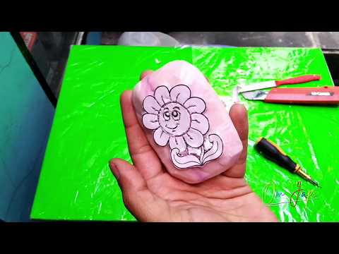 Cara Membuat Ukiran Bunga Dari Sabun Youtube