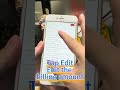 #shorts    How to edit your pdf bill