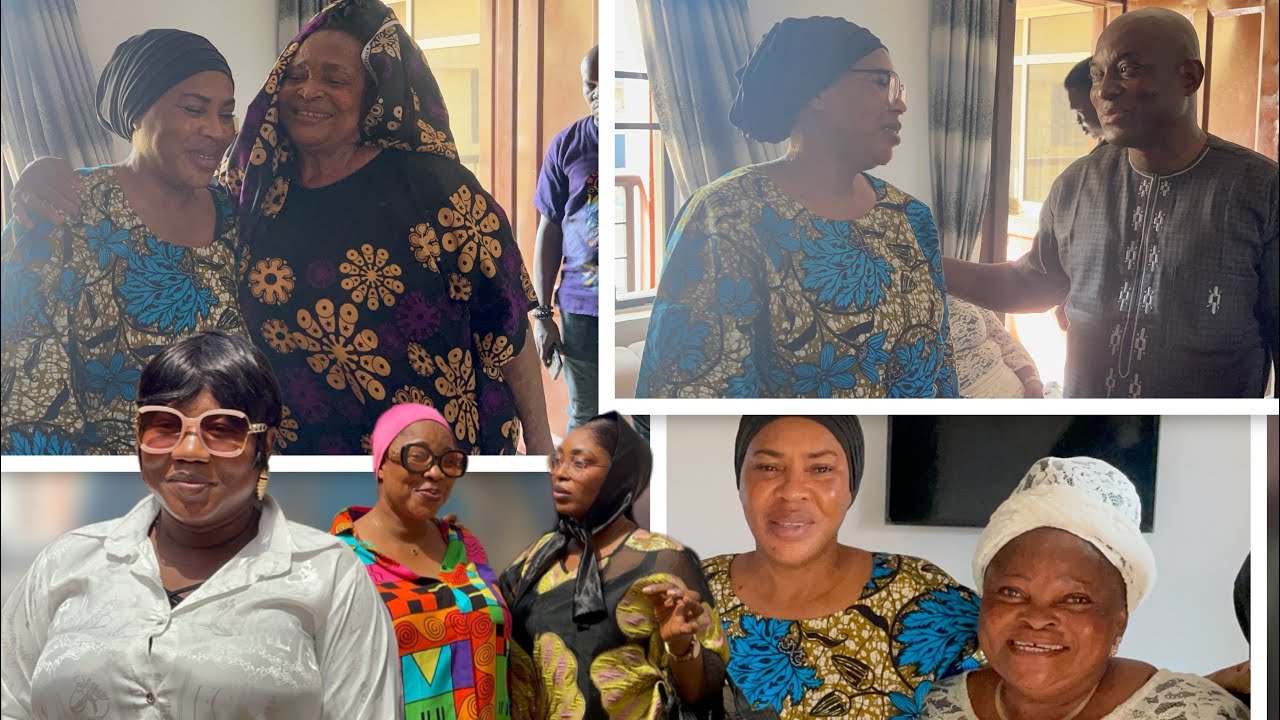 SAD: FAITHIA BALOGUN MOURNS LATE MOTHER:BISOLA BADMUS,FALIWEREPE,KEMI KOREDE,MAMA NO NETWORK