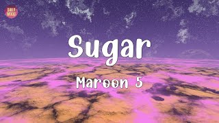 Maroon 5 - Sugar (Lyrics) | Taylor Swift, Stephanie Poetri, Clara Mae (Mix)