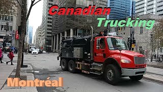 CANADIAN TRUCKING IN MONTREAL QUEBEC MAY 2024 PART 1