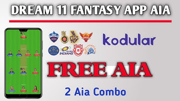 Fantasy App Aia Free | Kodular | Dream 11 App aia free
