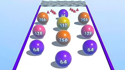 Ball Merge 2048 - All Levels Balls Gameplay Android, iOS (Level 163 - 174)