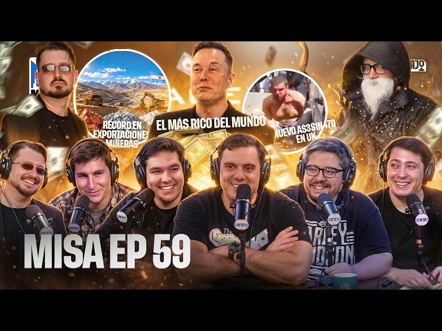 Video thumbnail ELON MUSK TRILLONARIO, RECORD EN EXPORTACIÓN MINERA, GORDALF Y CRÓNICAS DEL GORDO MATRIX | La Misa