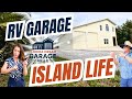 Pine Island RV Garage Home Tour | No HOA • Old Florida Living | St. James City, FL