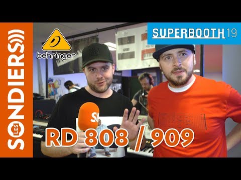 [SUPERBOOTH 2019] BEHRINGER EXPLIQUE LA CONCEPTION DU RD 808 ET DU RD 909