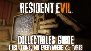 Resident Evil 7 - Collectibles Guide (100%) - Files, Coins, Mr Everywhere & Tapes for Easy/Normal screenshot 3