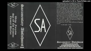 Sacramentary Abolishment - Wedge Formation