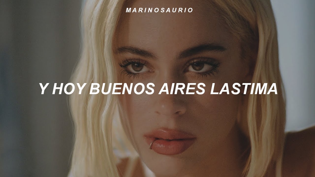 TINI - buenos aires (Letra)