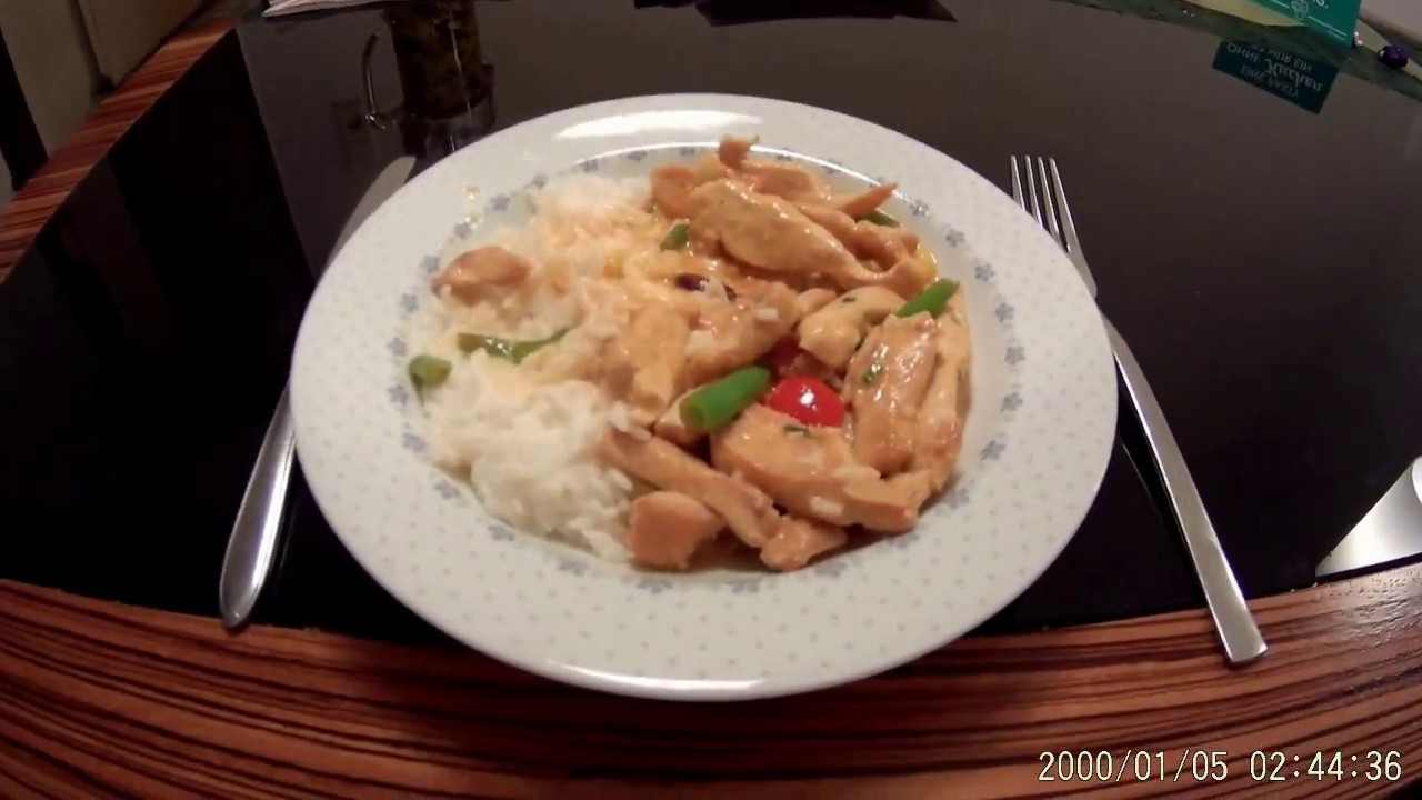 Geschnetzeltes Huhn nach thailändischer Art zubereiten - YouTube Geschnetzeltes Huhn nach thailändischer Art zubereiten - YouTube