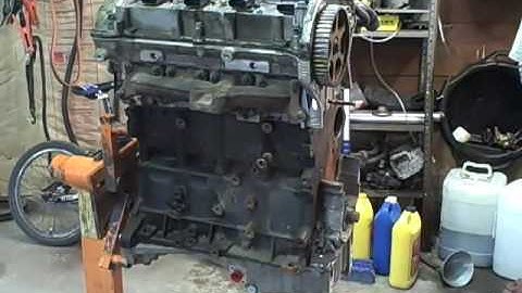 Audi A4 1.8T AWM Engine Build Time Lapse