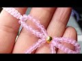 Pulsera de moño con hilos y chaquiras #bisuteria #macrame #manillasdehilo #pulserasdehilo 
