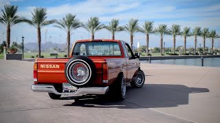 Parting out my WRECKED 1997 Nissan Hardbody Mini Truck Lowrider