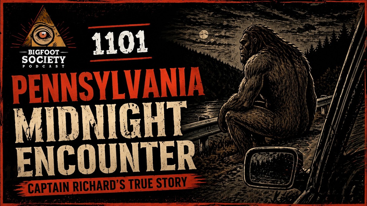 Pennsylvania Midnight Bigfoot | 15-Foot Roadside Encounter | Bigfoot Society 1101
